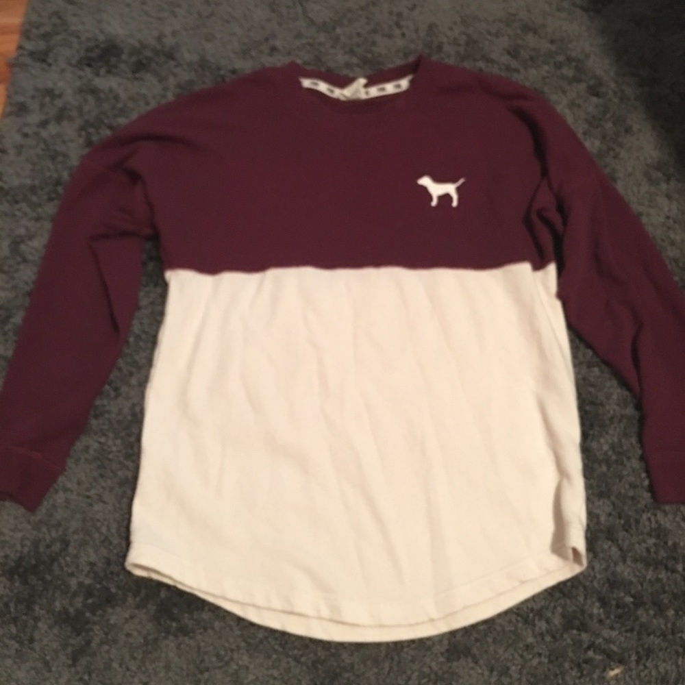 PINK Victoria’s Secret Spirit Jersey Pullover